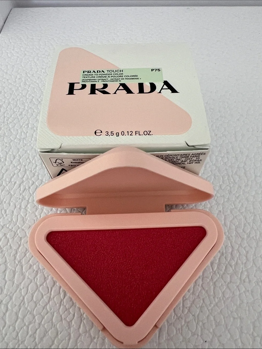 Prada Touch Cream-to-Powder Color in P75 Tulip